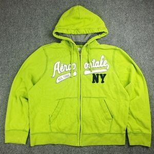 Sweat-shirt à Fermeture éclair Aeropostale Vert Chasse - Taille S Femme - Occasion Très Bon état
